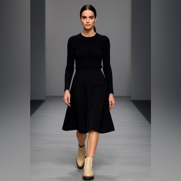 432- Sam Edelman Laguna Chelsea Boots Sesame Color Genuine Leather Size 9 NWT - Picture 2 of 14